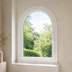 Fenêtre PVC Plein Cintre - 1265 mm x 965 mm