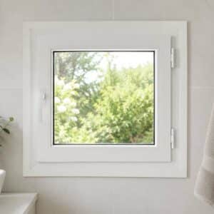 Fenêtre PVC 1 vantail - 480 mm x 535 mm