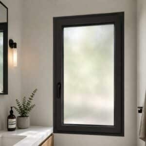 Fenêtre aluminium 1 vantail - 950 mm x 600 mm
