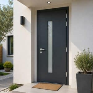 Porte d'entrée aluminium - 2220 mm x 890 mm