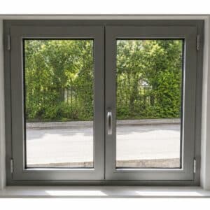 Fenêtre aluminium 2 vantaux - 1270 mm x 1140 mm