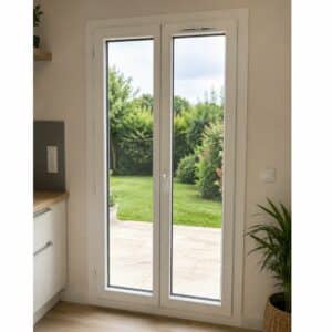 Porte Fenêtre aluminium 2 vantaux - 2150 mm x 1180 mm