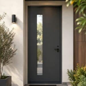 Ouvrant de porte d'entrée sans cadre -  2090 mm x 840 mm